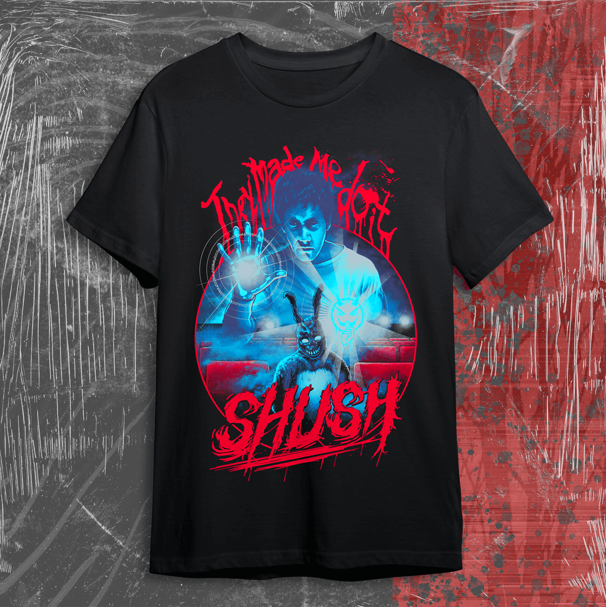 SHUSH: PURGATOR DONNIE T-SHIRT