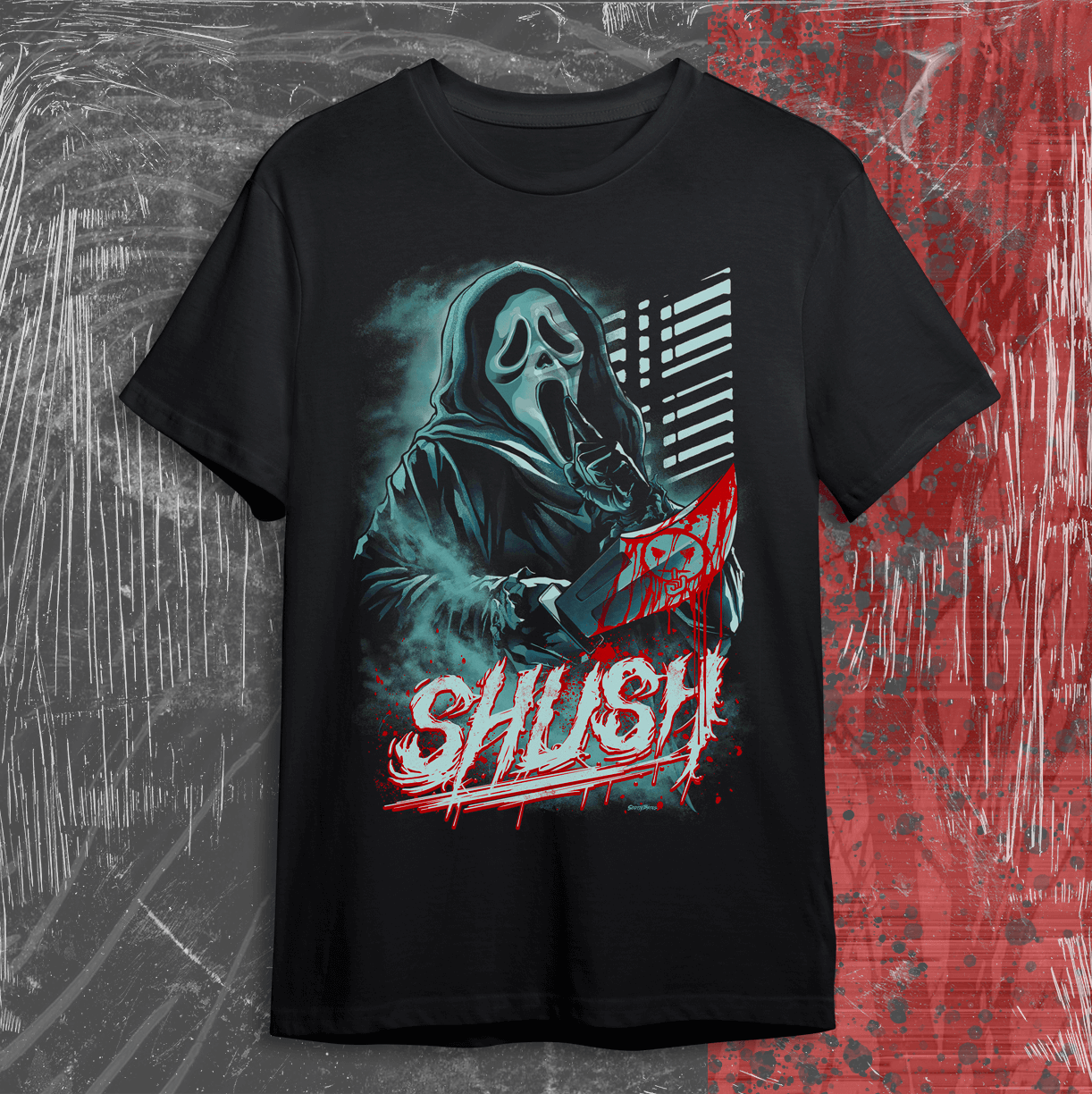 SHUSH: PURGATOR GHOSTFACE T-SHIRT