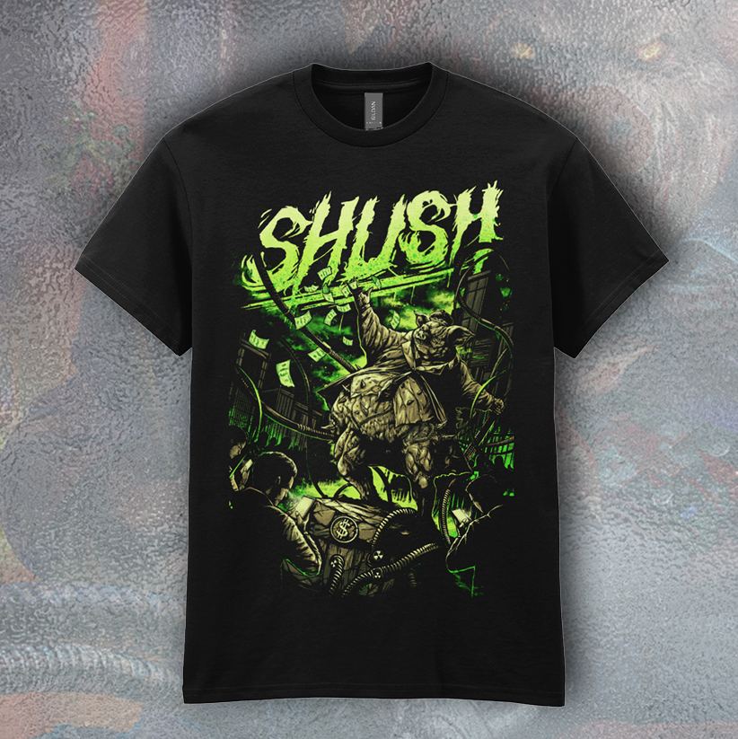 SHUSH: VOW OF SILENCE ALT ART T-SHIRT