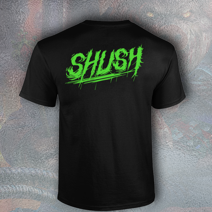 SHUSH: VOW OF SILENCE PIG EMOJI TSHIRT