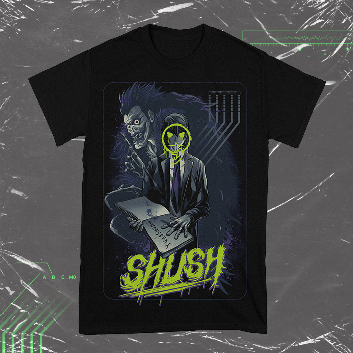 SHUSH / DEATH NOTE: ANIME TSHIRT