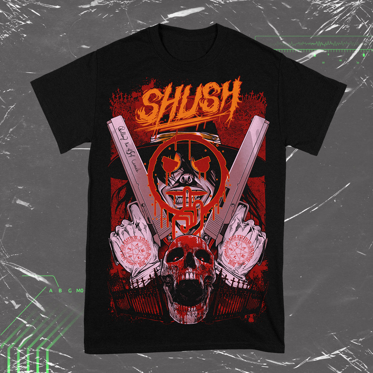 SHUSH / HELLSING: ANIME TSHIRT