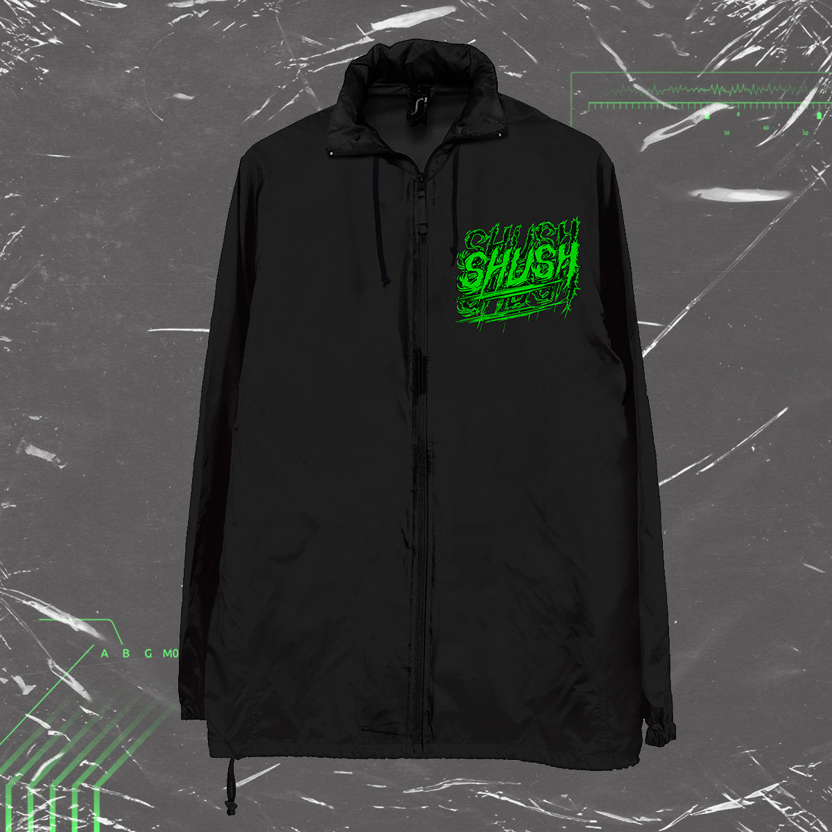 SHUSH: WINDBREAKER JACKET (defect)