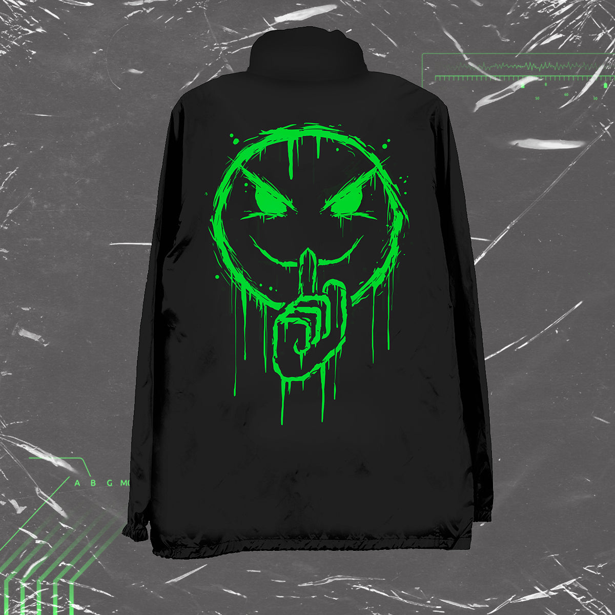 SHUSH: WINDBREAKER JACKET (defect)